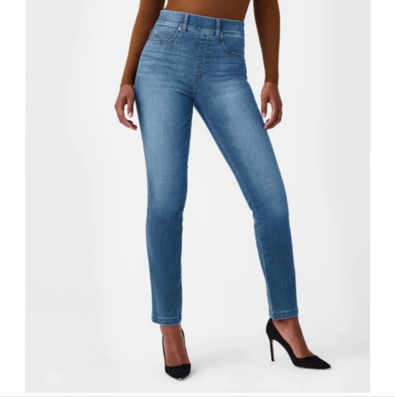 SPANX Denim - SPANX Straight Leg Jeans Vintage Indigo